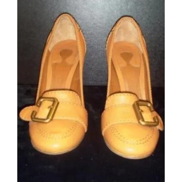 Chloe Pumps Heels Shoes Tan 36 EUR 6 US New In Box - Picture 6 of 6